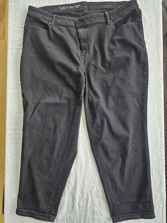 Talbots Denim - Talbots Black Jeans Size 22